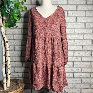 Lucky Brand Boho Peasant Dress